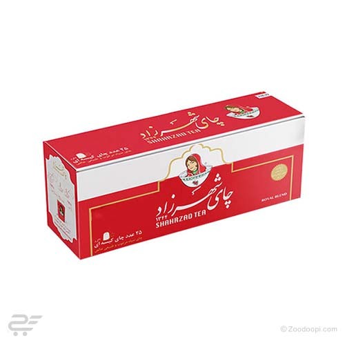 چای کیسه ای رویال شهرزاد 25 عددی
