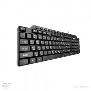 کیبورد با سیم مدل GR-1020 گریت